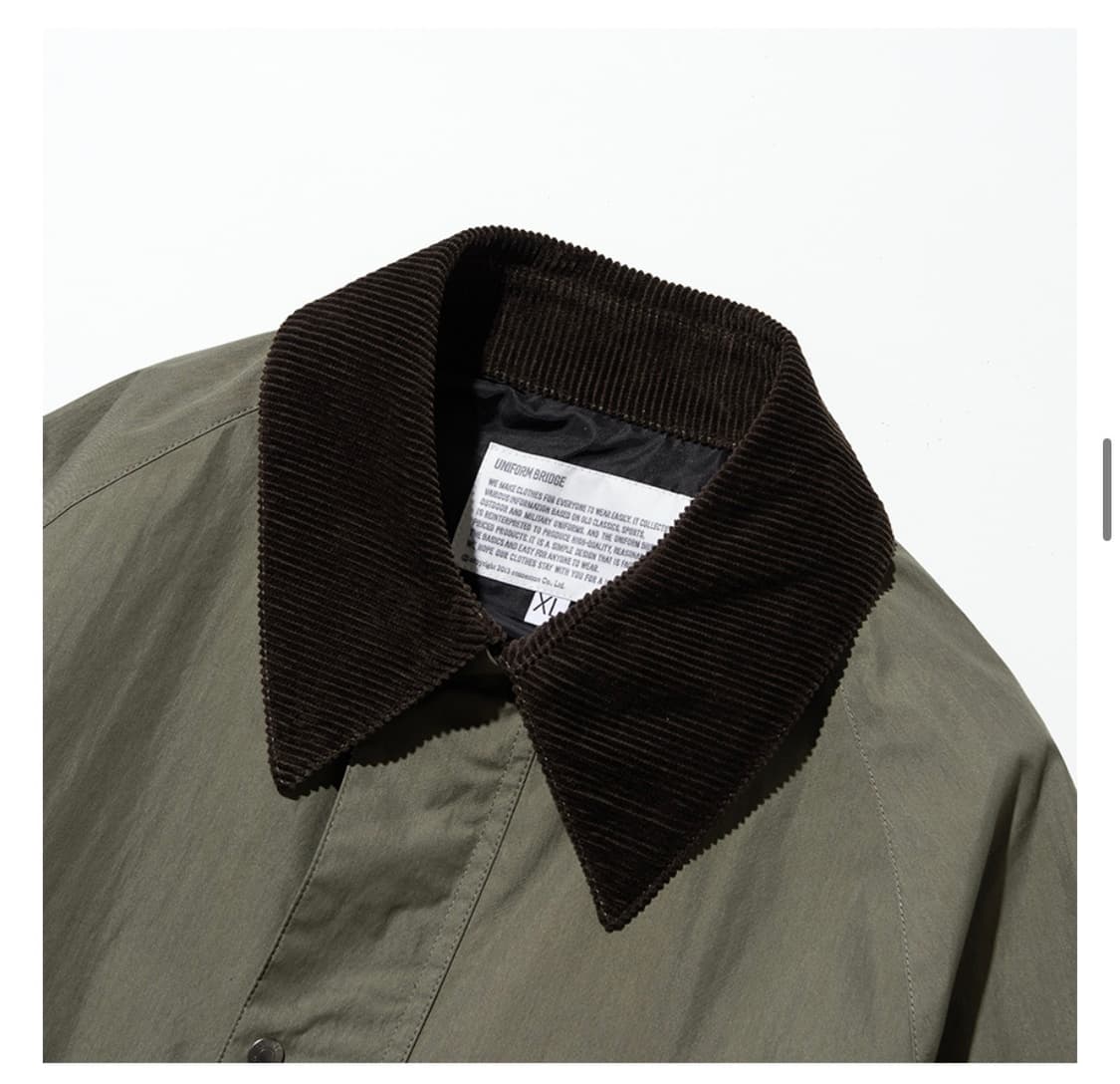 [이사 급처!!] 유니폼브릿지 워크자켓 숏 블루종 자켓 카키 L사이즈 상품이미지3