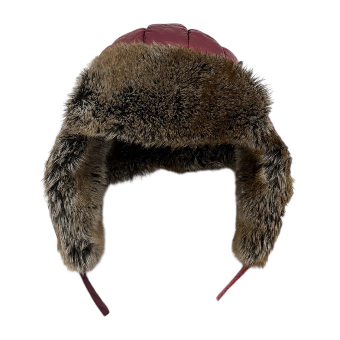 노스페이스 빈티지 화이트라벨 버건디 레드 트루퍼햇 이어플랩 방한모자 L 상품이미지2