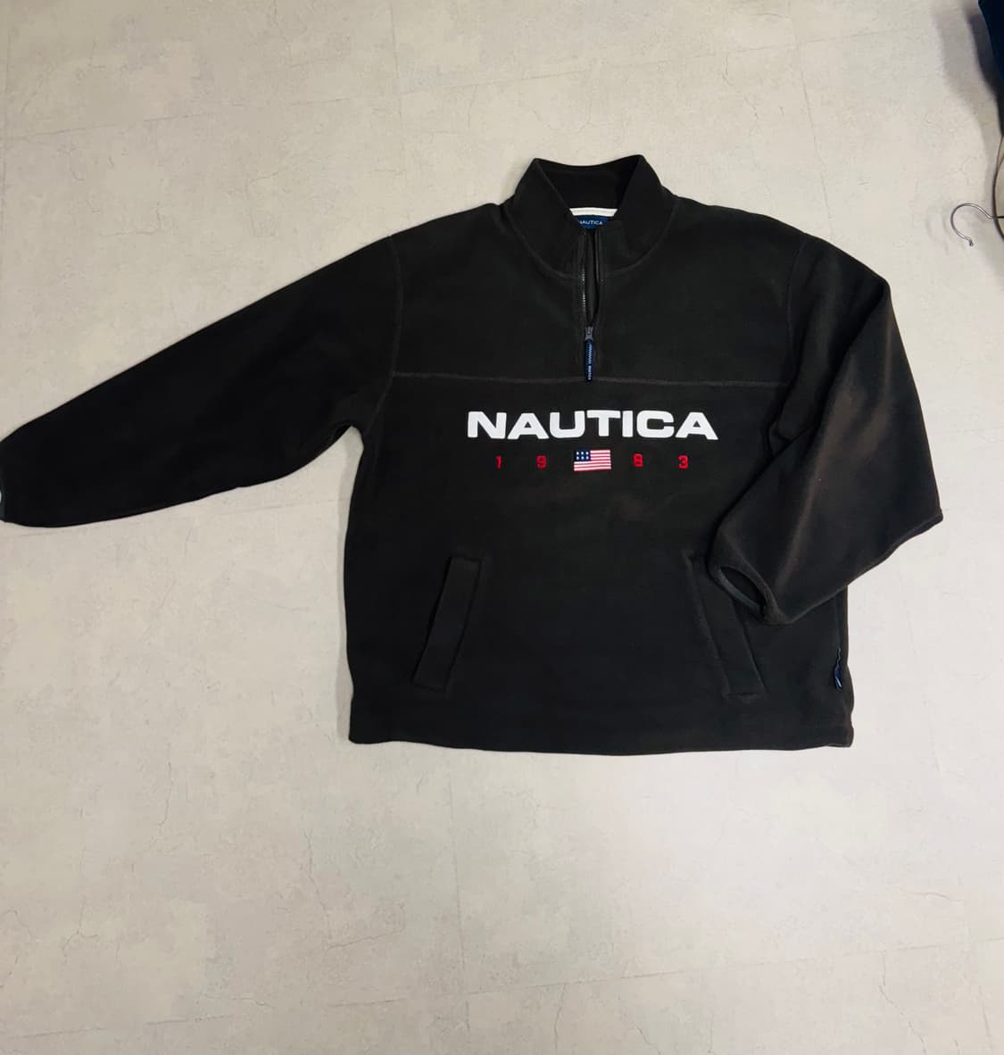 노티카 1983 플래그 하프집업 XL 브라운 상품이미지1