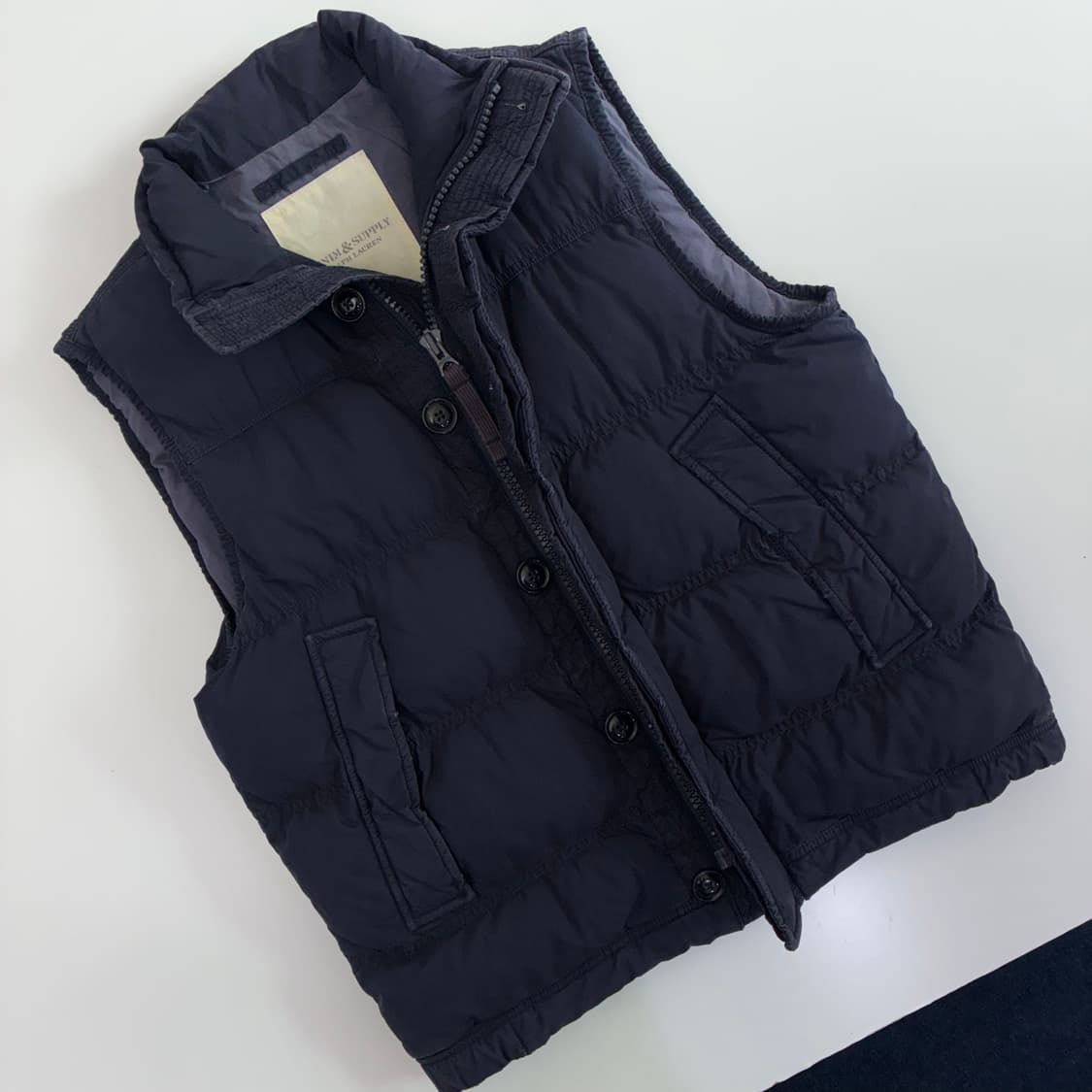 데님앤 서플라이 코튼 패딩 조끼 상품이미지3