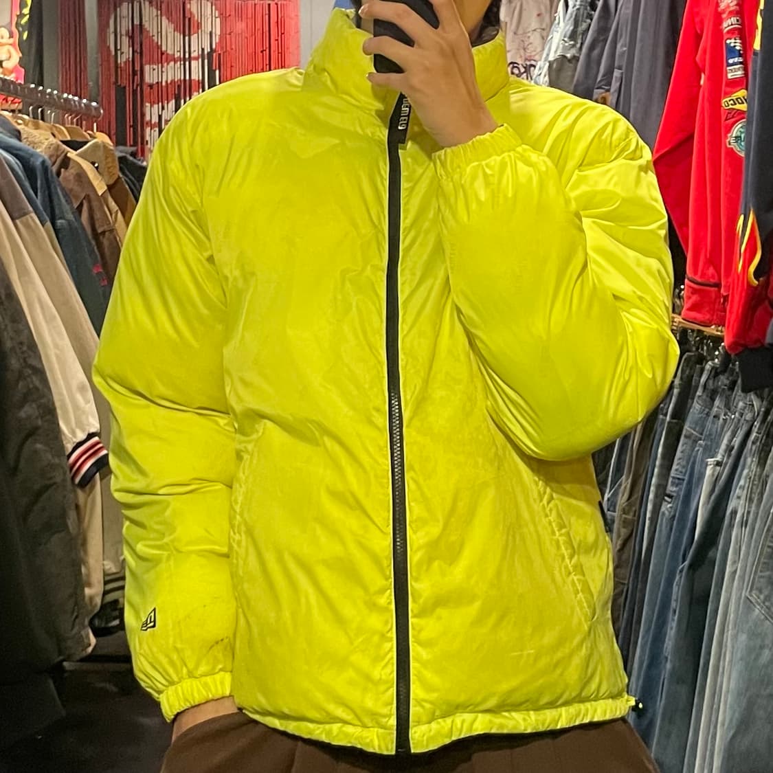 [IM] New Era 뉴에라 카모 리버시블 양면 패딩 상품이미지6