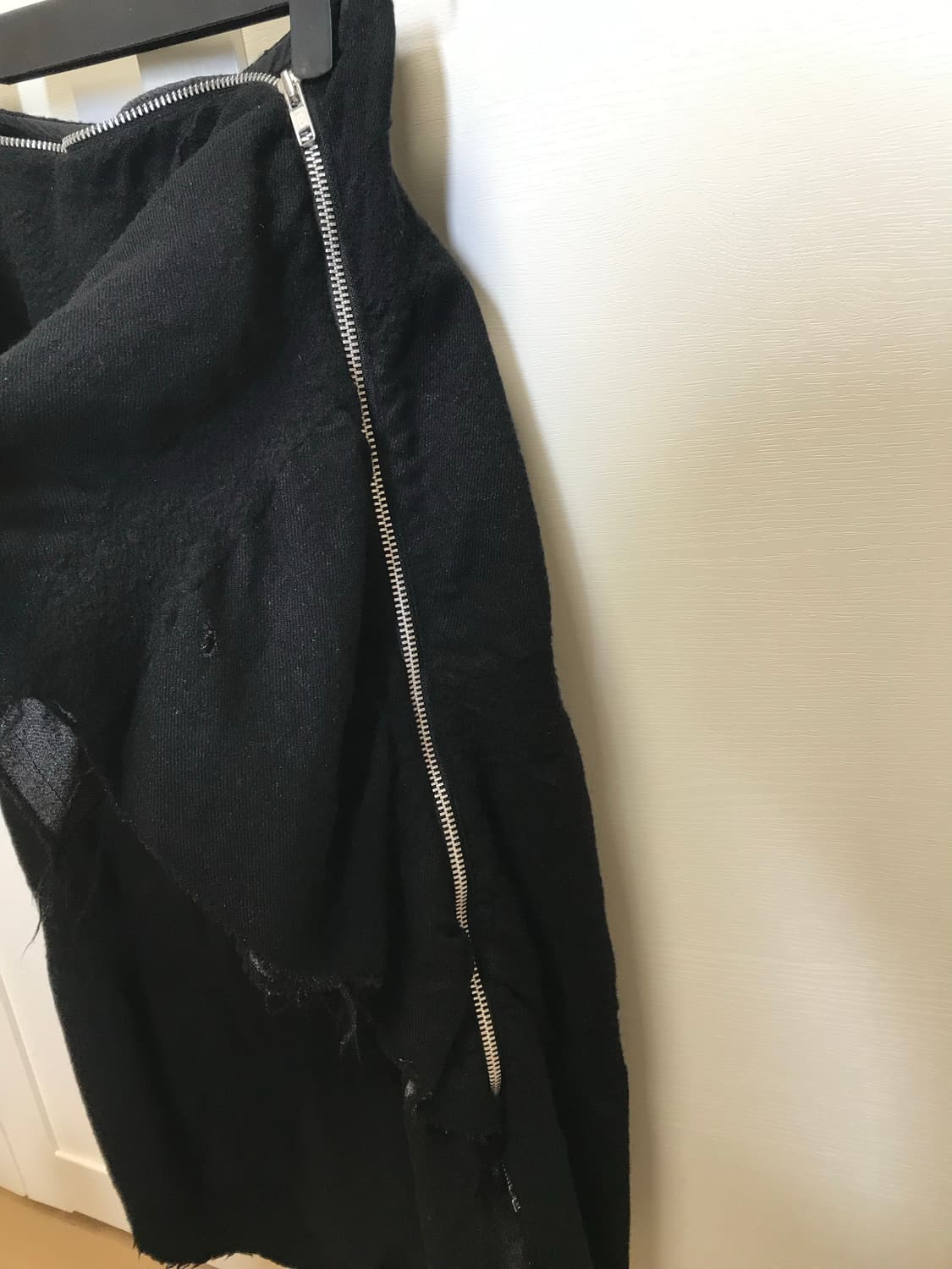 꼼데가르송 트리콧 축융 스커트 상품이미지4