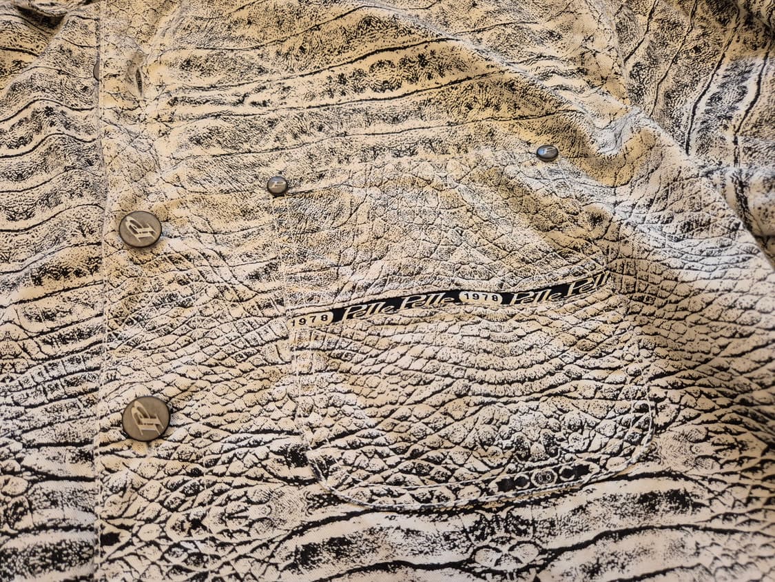 90s pellepelle python shirt 상품이미지2