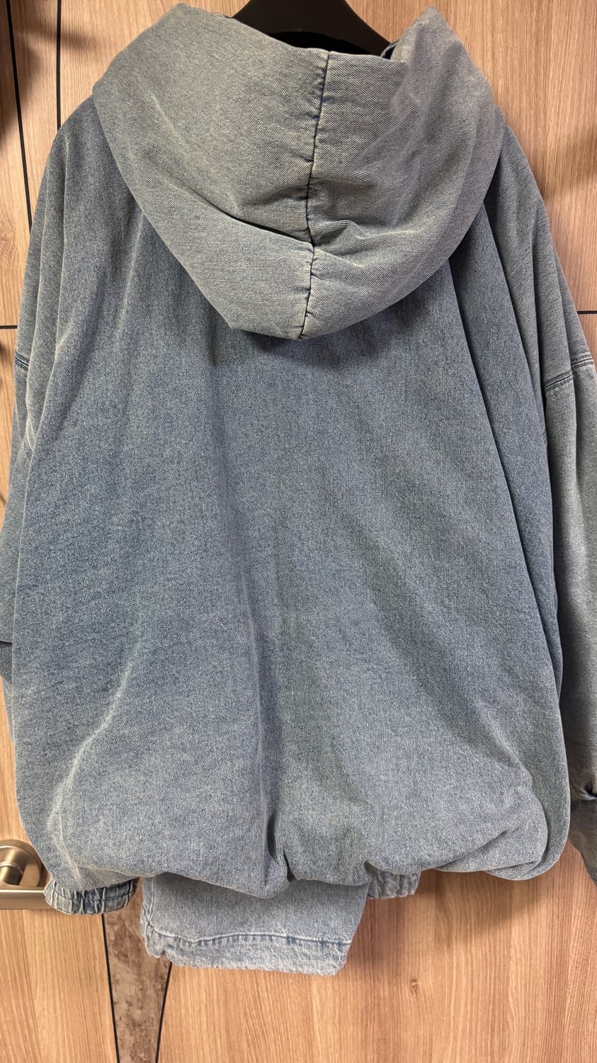 우영미/23fw 데님 패디드 후드/50 상품이미지6