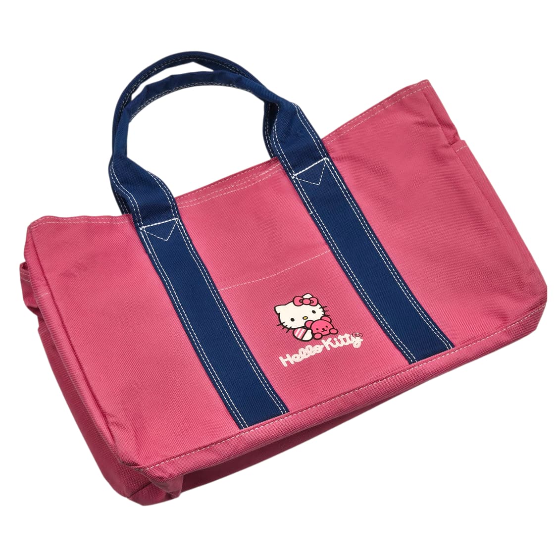 04s 고전 키티 레트로 핑크 캔버스 토트백 상품이미지3