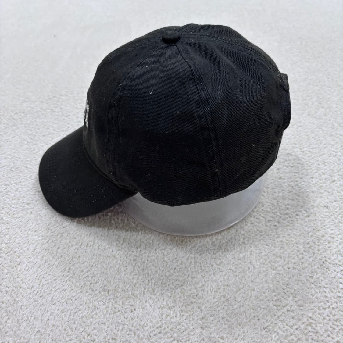 F 가니 자수 로고 블랙 볼캡 0325E 상품이미지2