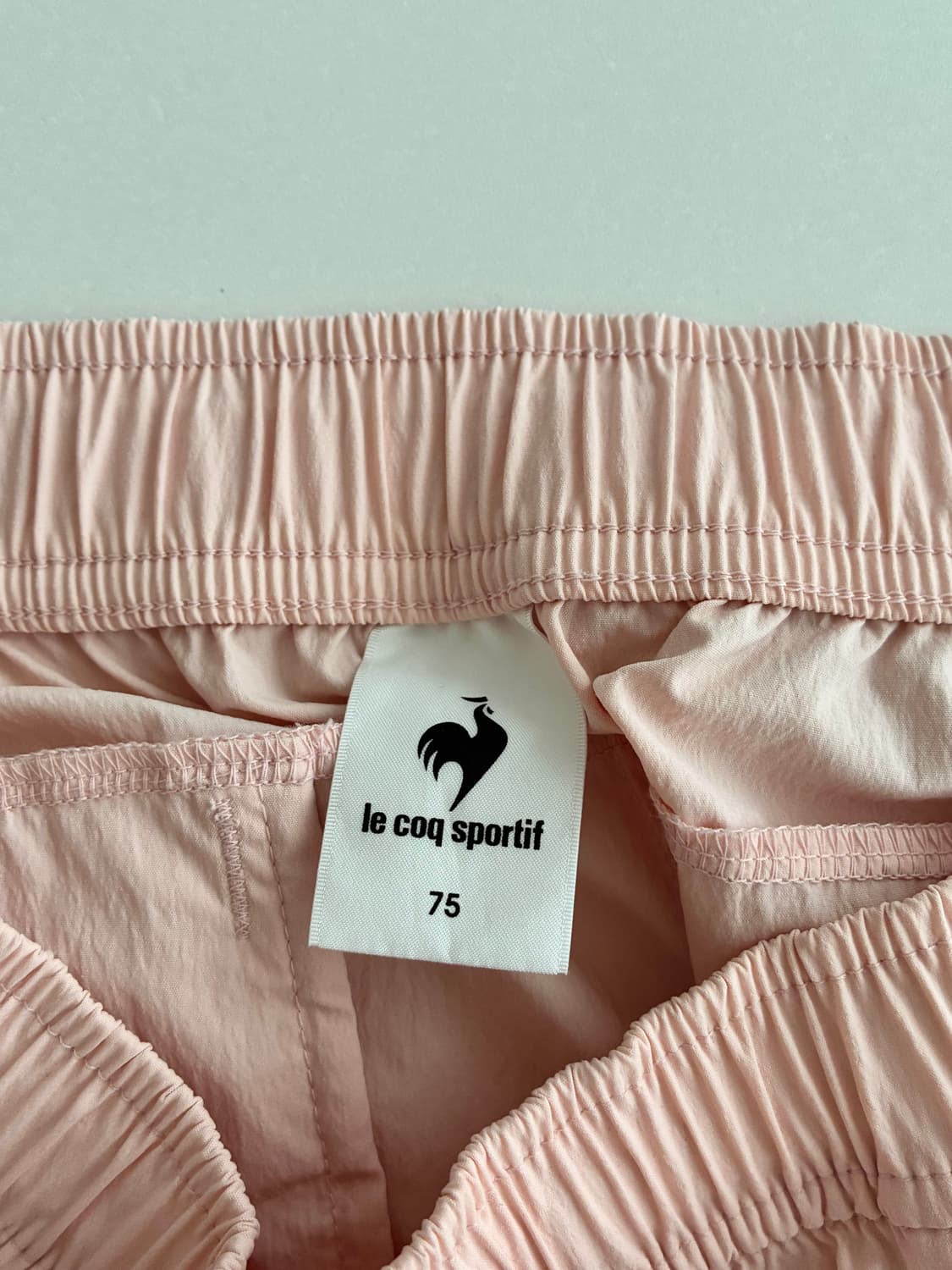 M) 르꼬끄 스포르티브 트랙 반바지 핑크 상품이미지4