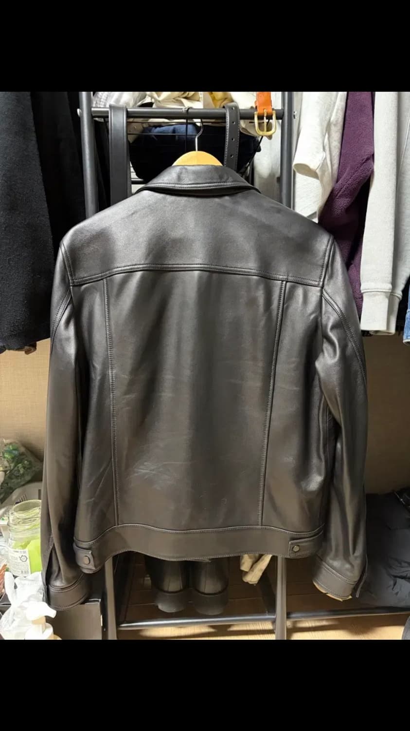 질스튜어트 저스트 트러커 레더 자켓 상품이미지2