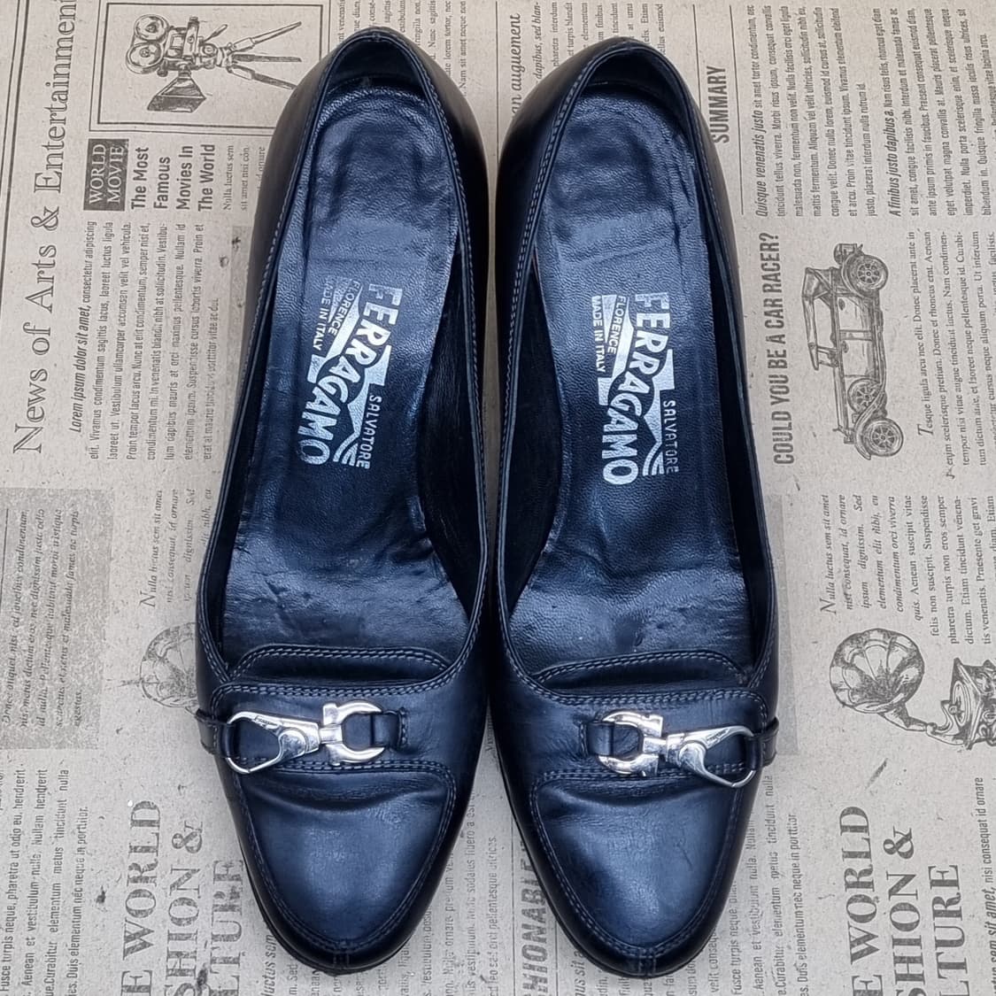 페라가모 여성 펌프스힐 5.5 225 굽6 상품이미지2