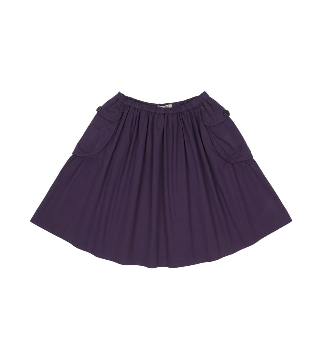 COYSEIO BIG POCKET SHIRRING SKIRT PURPLE 상품이미지1