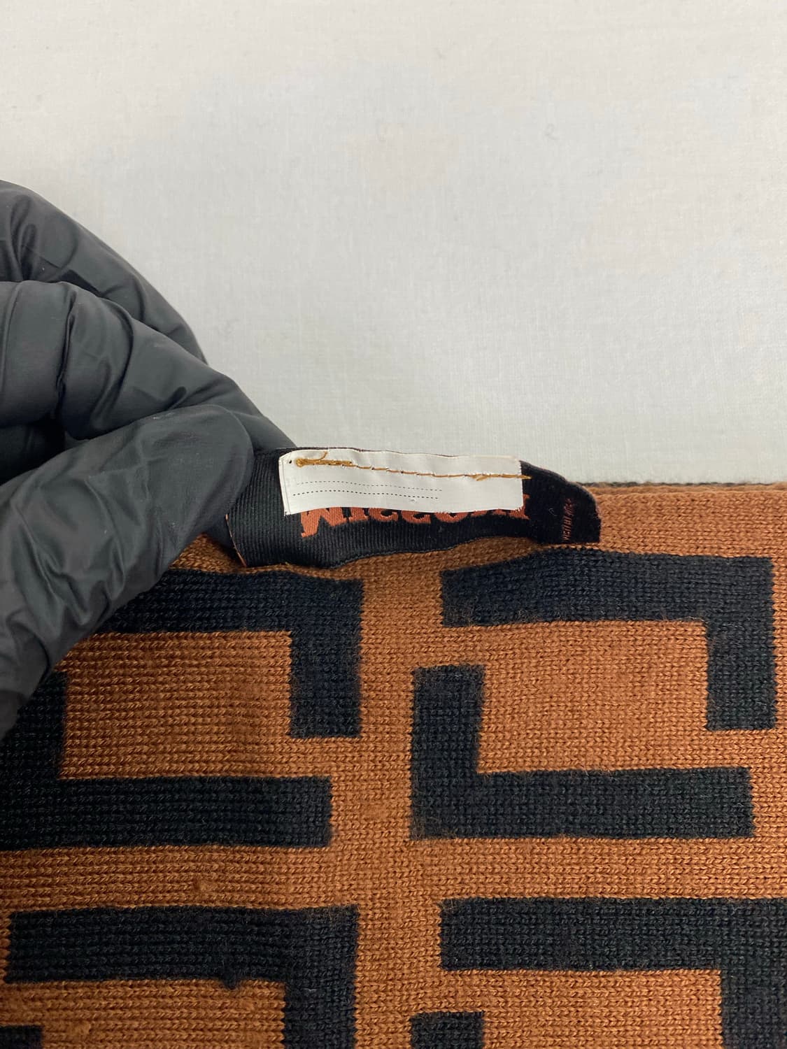 미쏘니 로고 양면 울 머플러 목도리 상품이미지5