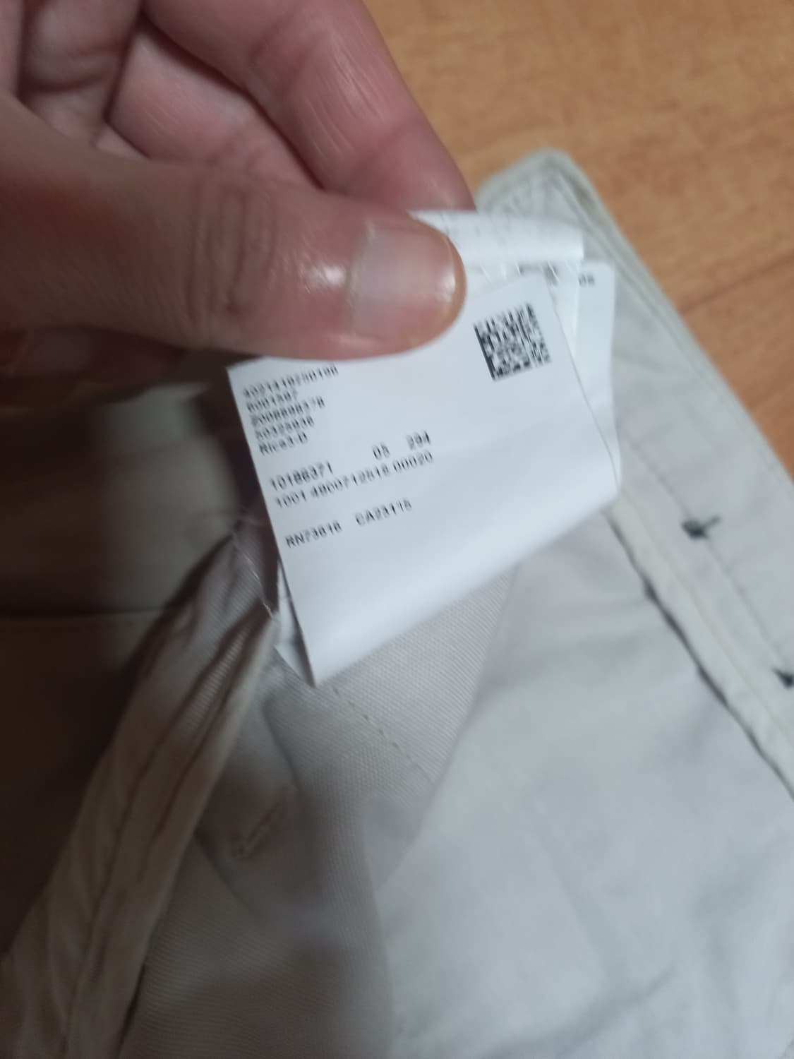 휴고보스 스트레치슬림핏 치노팬츠 32-33 상품이미지8