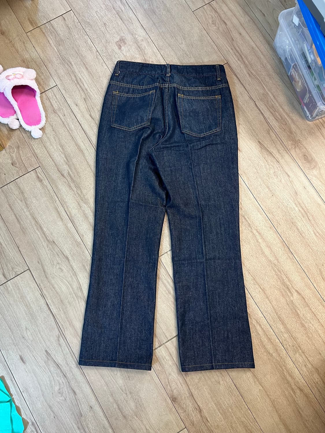 생지 플레어 데님 상품이미지2