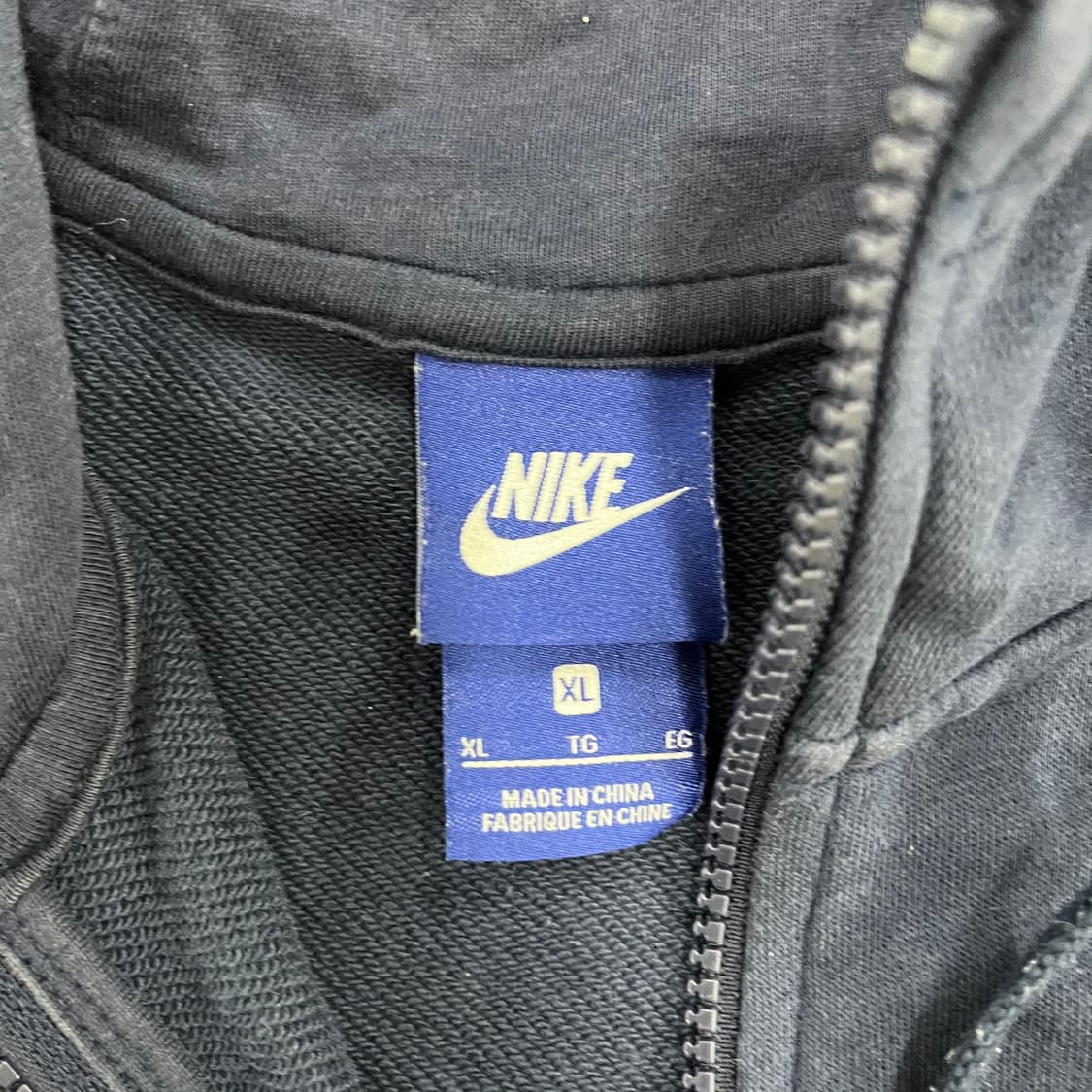 [XL] 나이키 네이비 NSW 클럽 후드 집업 자켓 0106M1 상품이미지2