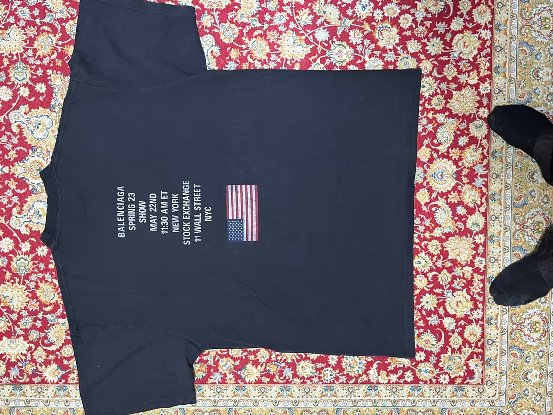 발렌시아사 nyse 한정판 티셔츠 상품이미지2