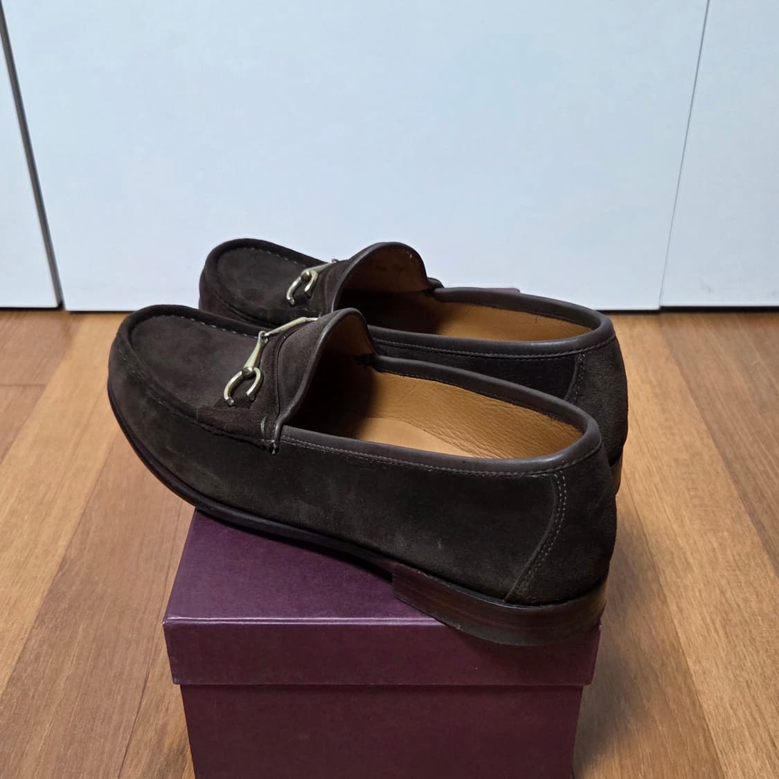 까르미나 80746 브라운 스웨이드 UK9.5사이즈 상품이미지3