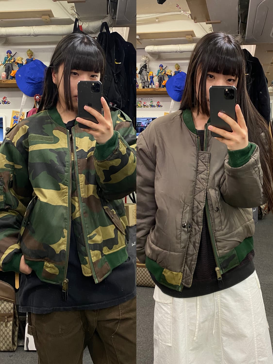 빈티지 ma-1 리버시블 점퍼 상품이미지1