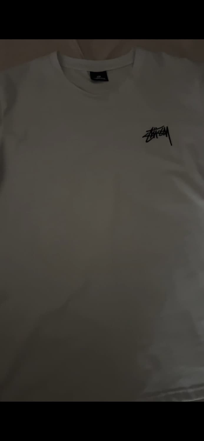 스투시 흰색 반팔 상품이미지3