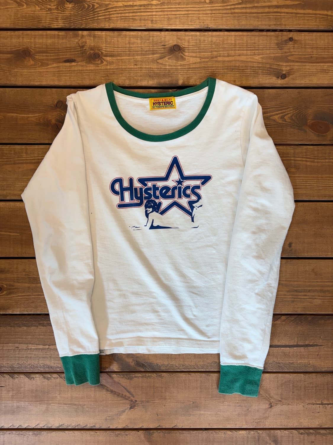 히스테릭글래머 그린 포인트 롱슬리브 상품이미지4