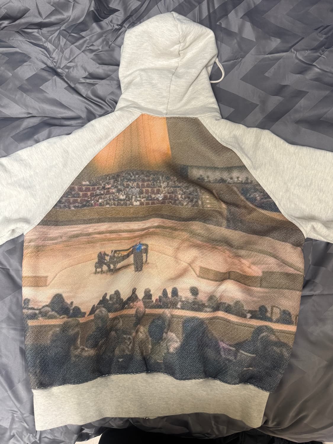 에프터프레이 프린팅 후드 집업 상품이미지4