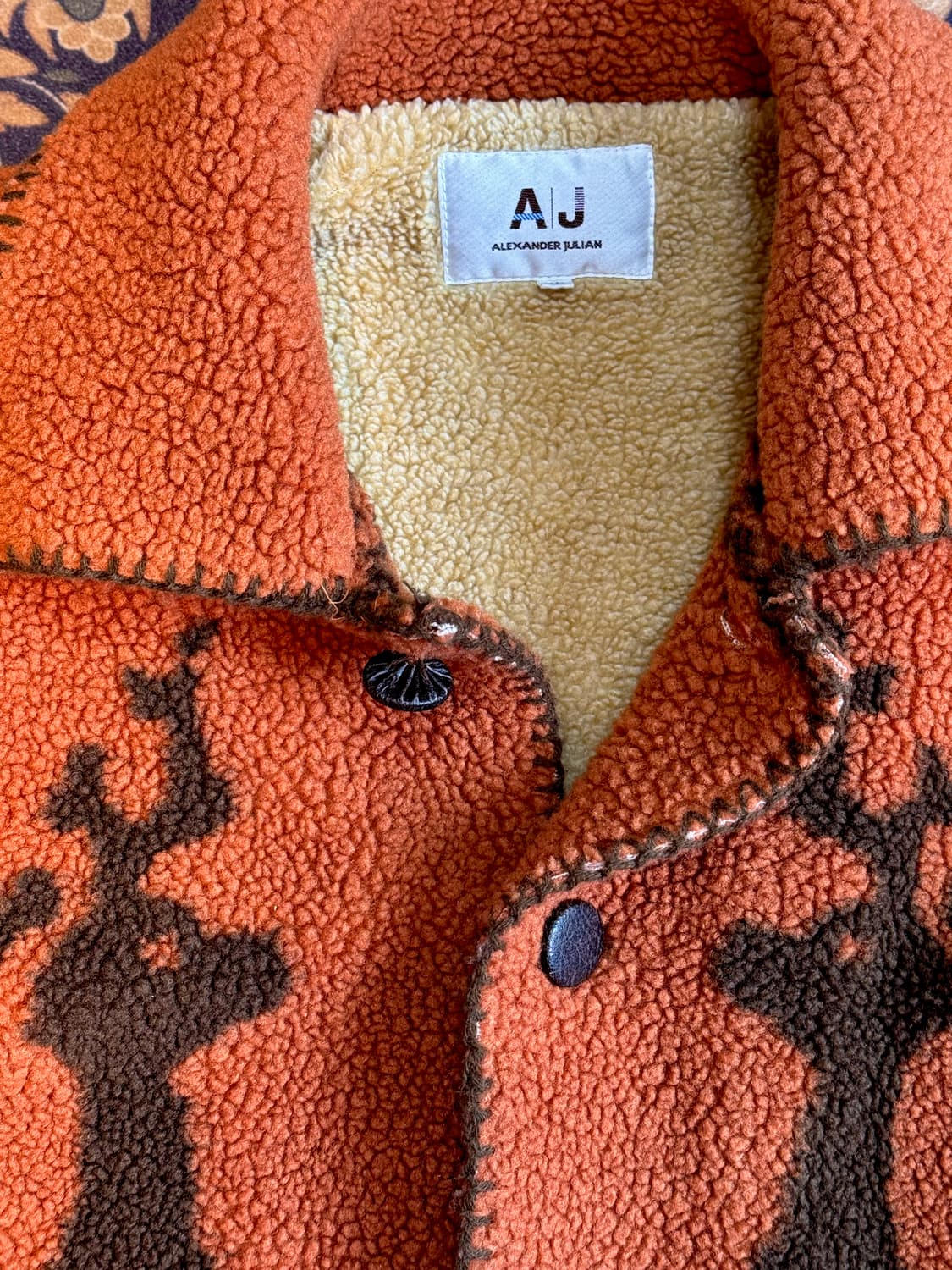 알렉산더 줄리앙 테디베어 플리스 자켓 상품이미지3