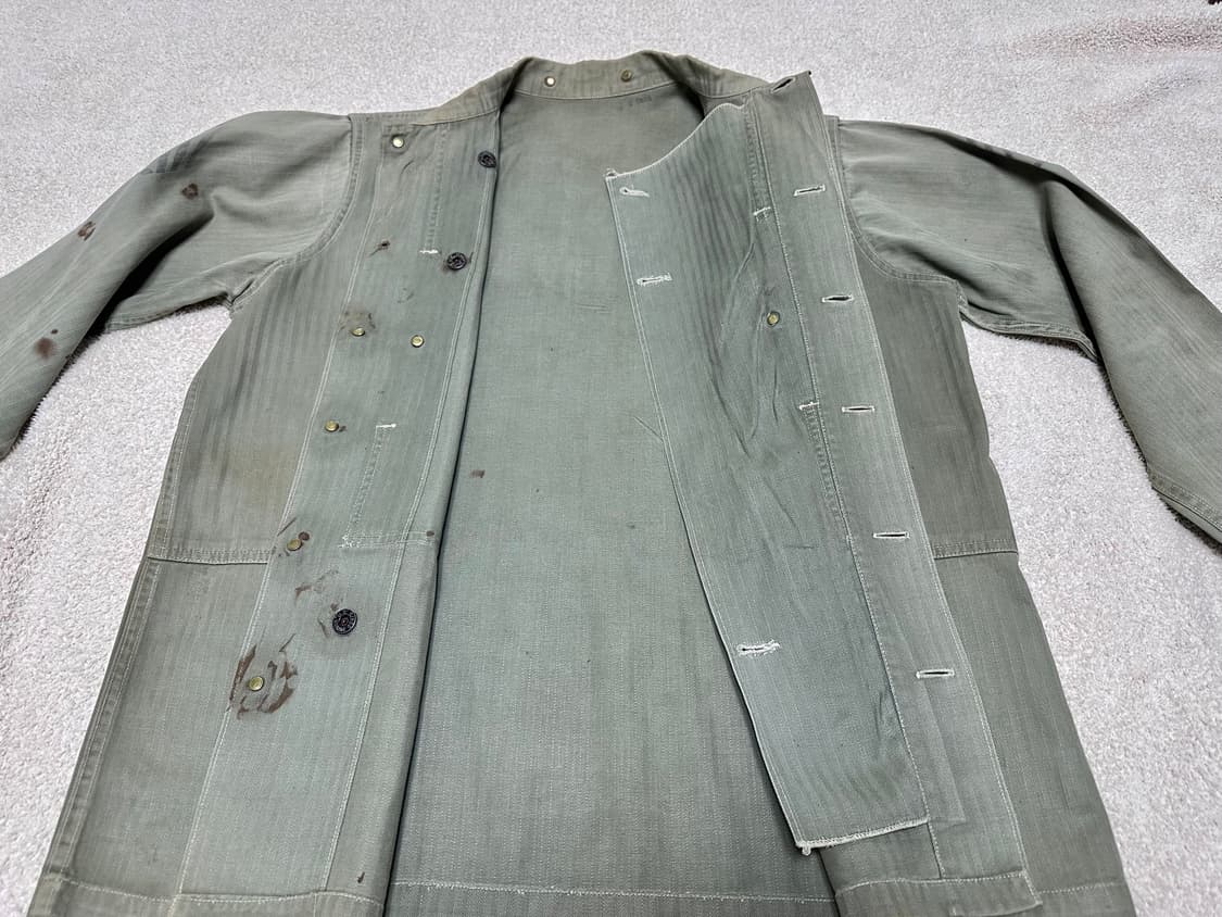 WW2 40s USMC P-44 HBT Jacket 상품이미지7