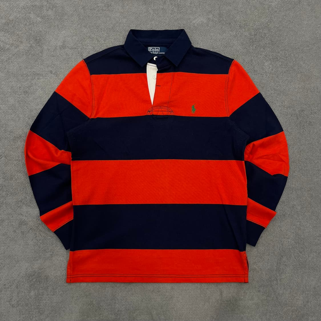 M 폴로 랄프로렌 스트라이프 럭비티 상품이미지1