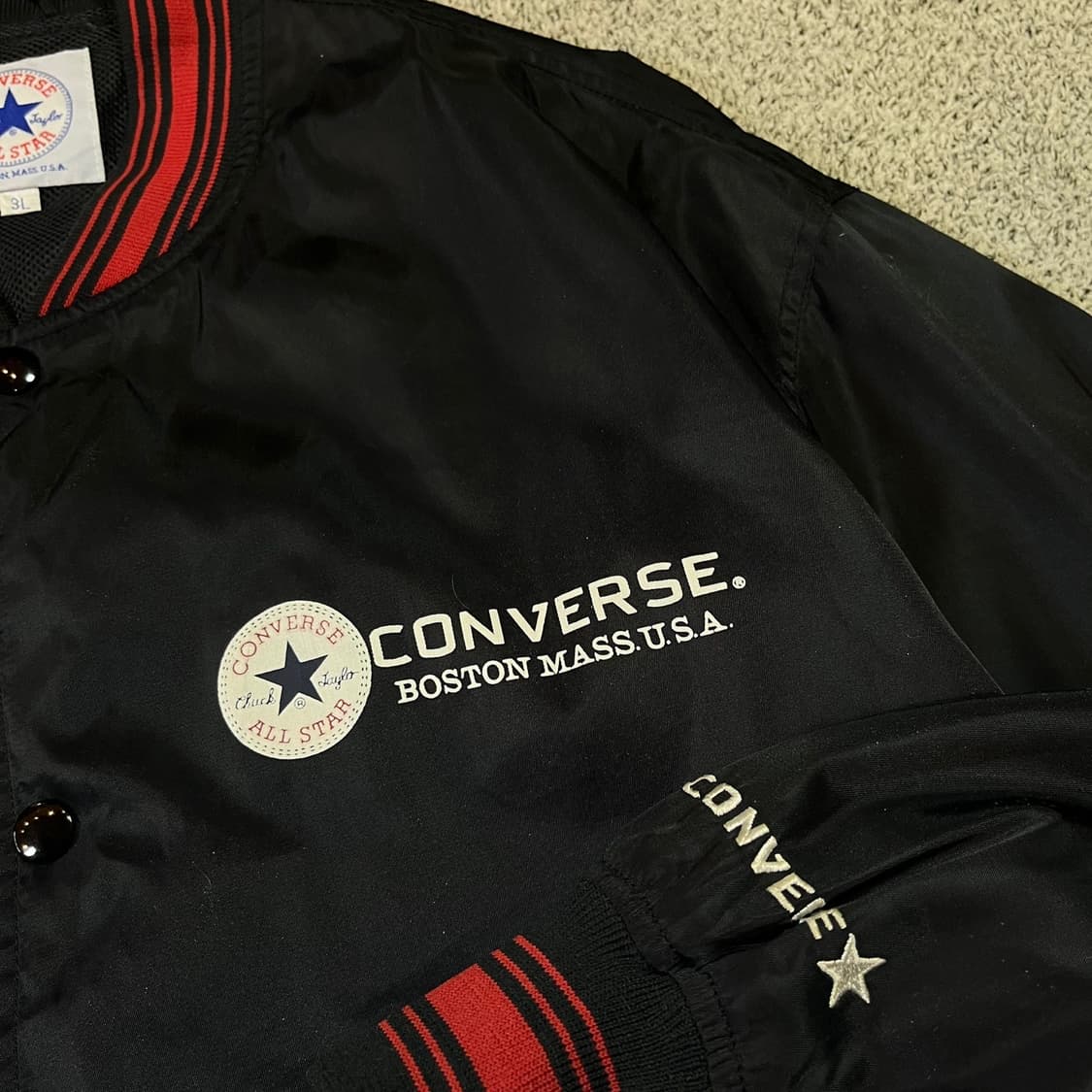 컨버스 빅로고 코치 스타디움 자켓 상품이미지4