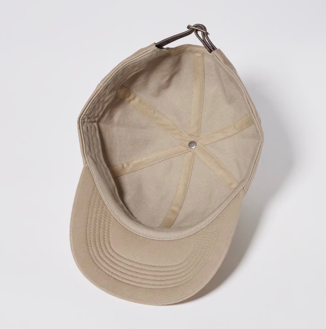 유니클로 uv cut 트윌 볼캡 베이지 미사용 상품이미지4