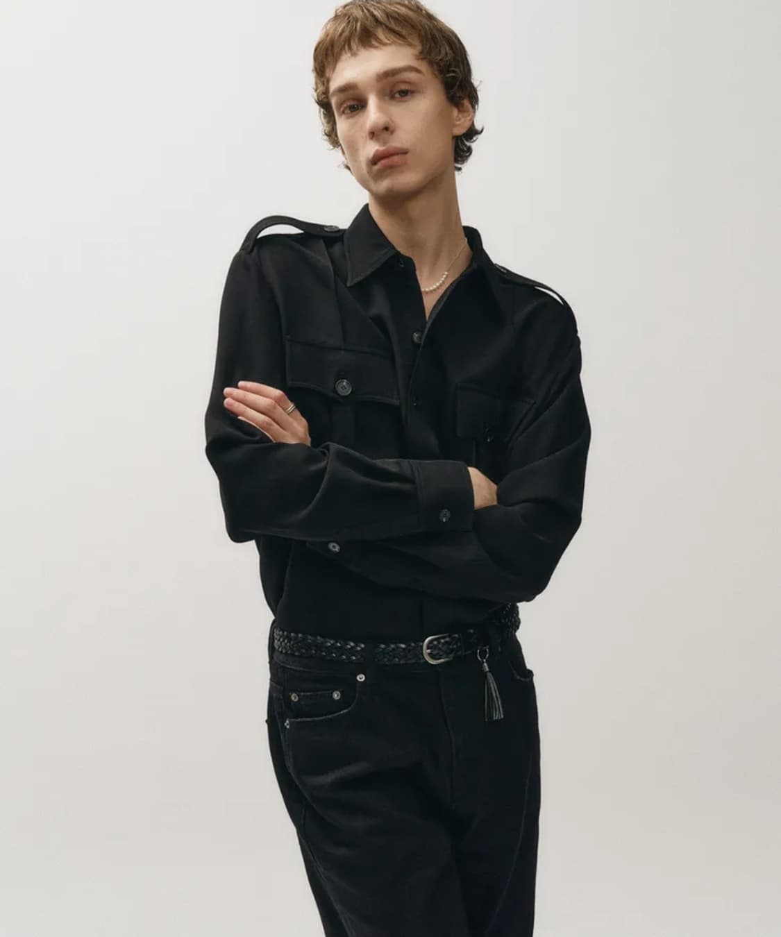 [50] 노이어 핀턱 오피서 럭스 셔츠  상품이미지1