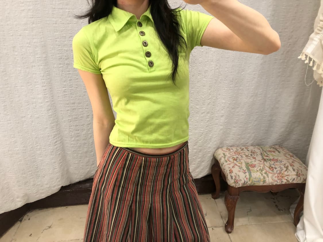 neon green top 상품이미지1