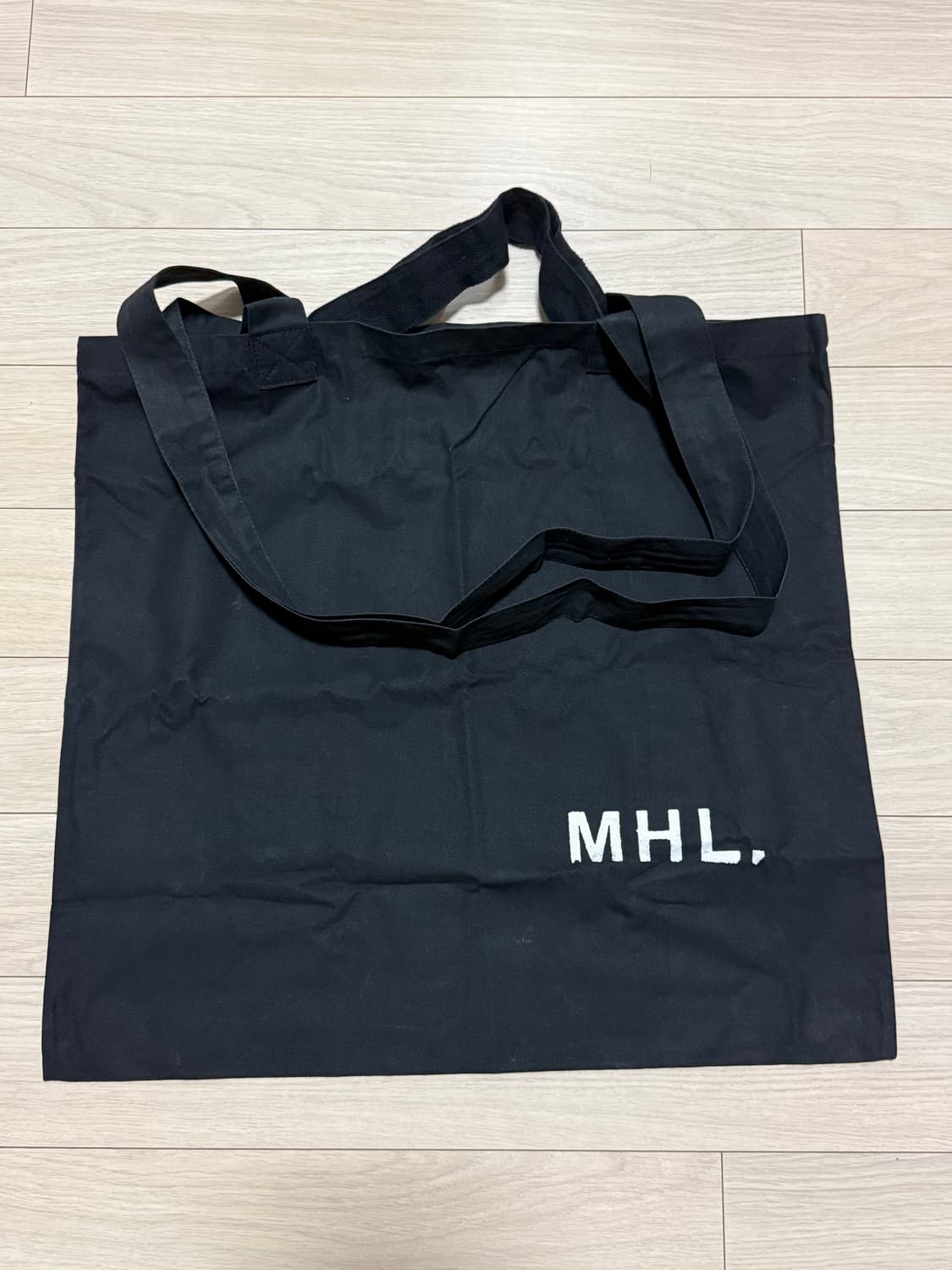 MHL 마가렛호웰 토트백 에코백 블랙 상품이미지1