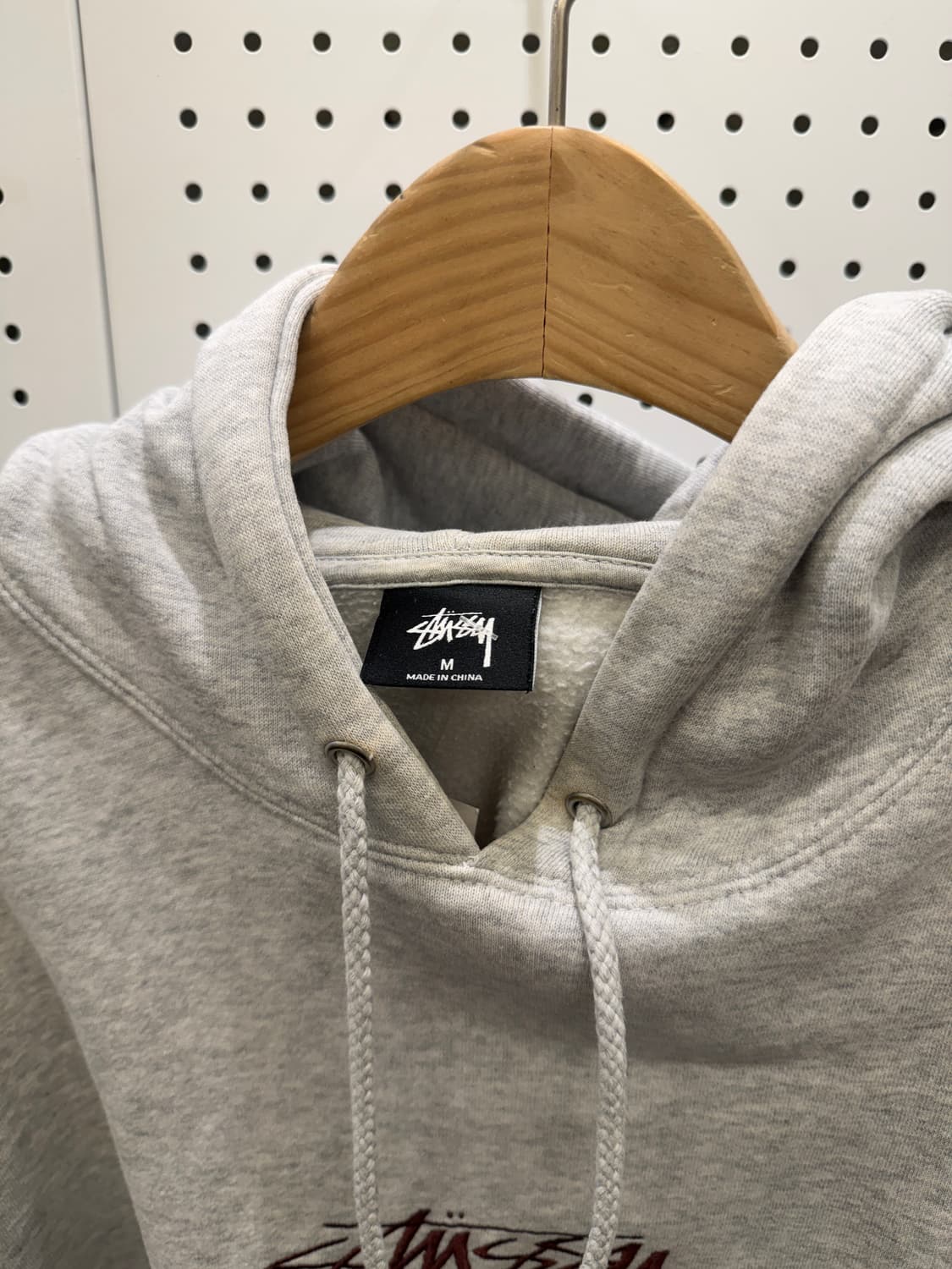 스투시 스탁 빅로고 박시핏 후드 티셔츠 U36 상품이미지6