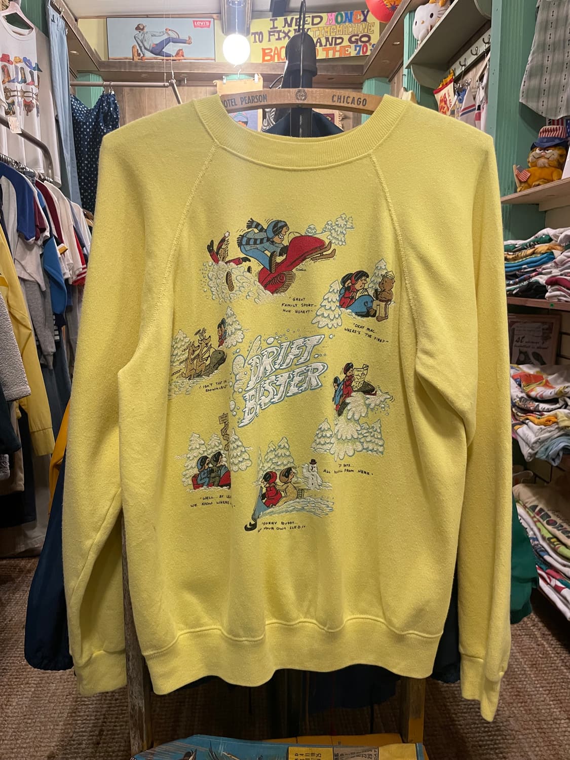 1980's Vintage DRIFT BUSTER Sweatshirt  상품이미지1