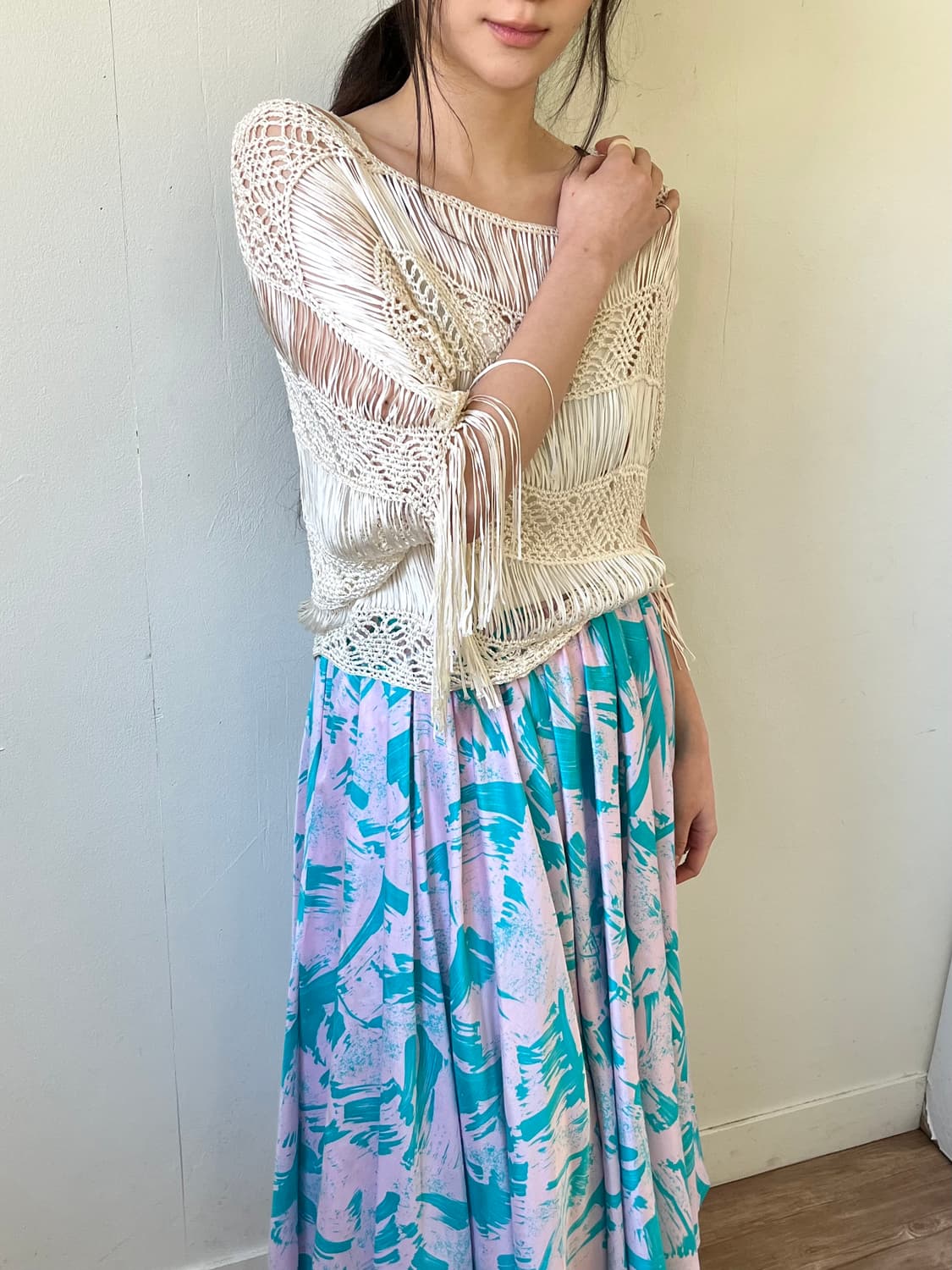 Twenty Thnee 프린지 탑 상품이미지6