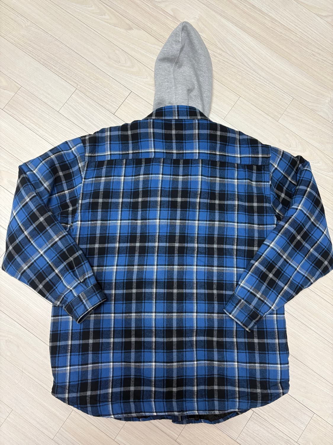 무스크릭 플란넬 후드자켓 L 상품이미지2