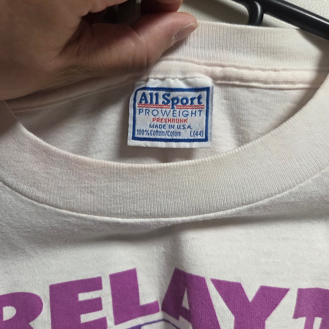 미국제 90s All Sport 반팔 티셔츠 L(100) 상품이미지3