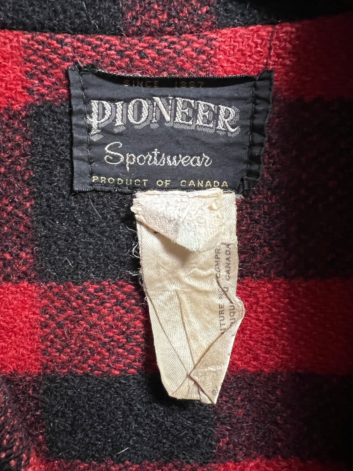 60‘s Pioneer 파이오니어 헤비울 맥키너 자켓 상품이미지4