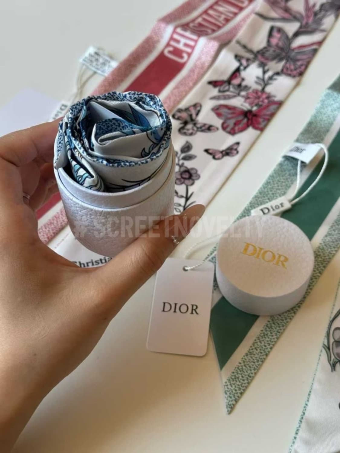 디올 실크 방도 스카프 풀박스 무배 상품이미지3