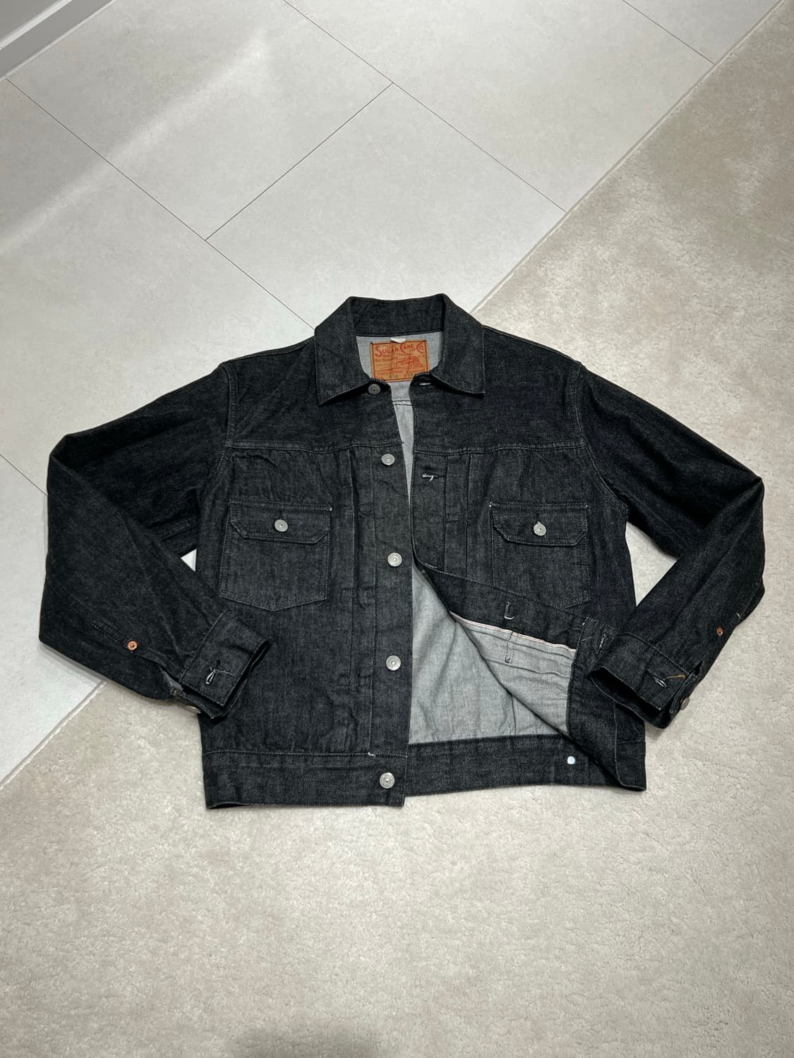 슈가케인 흑정 블랙 2세대 셋업 레굴러 스트레이트 상품이미지9