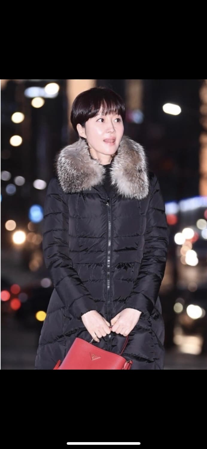 몽클레어 히롱델 롱패딩 블랙 0 상품이미지2