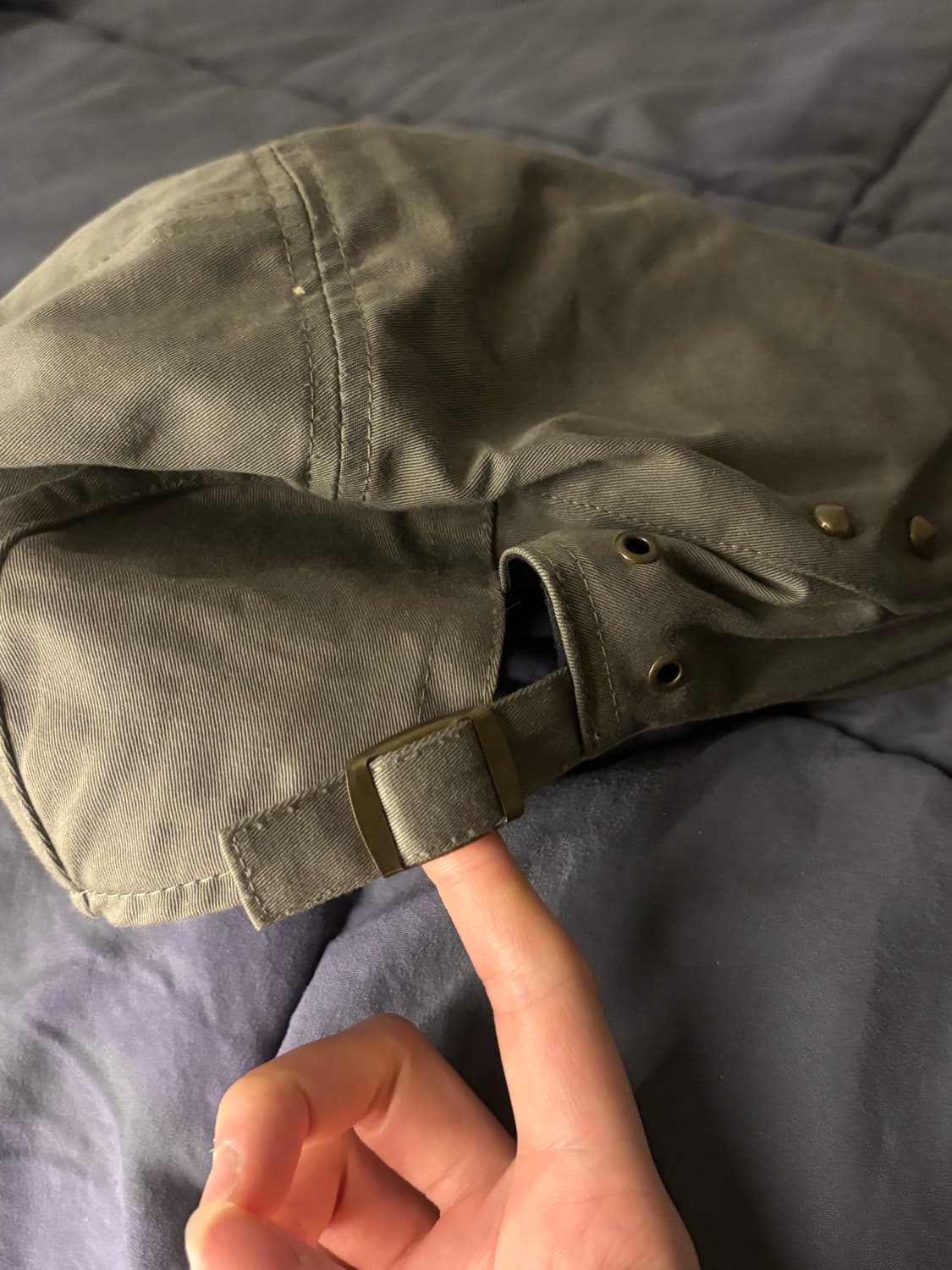 카키 헌팅캡 상품이미지3