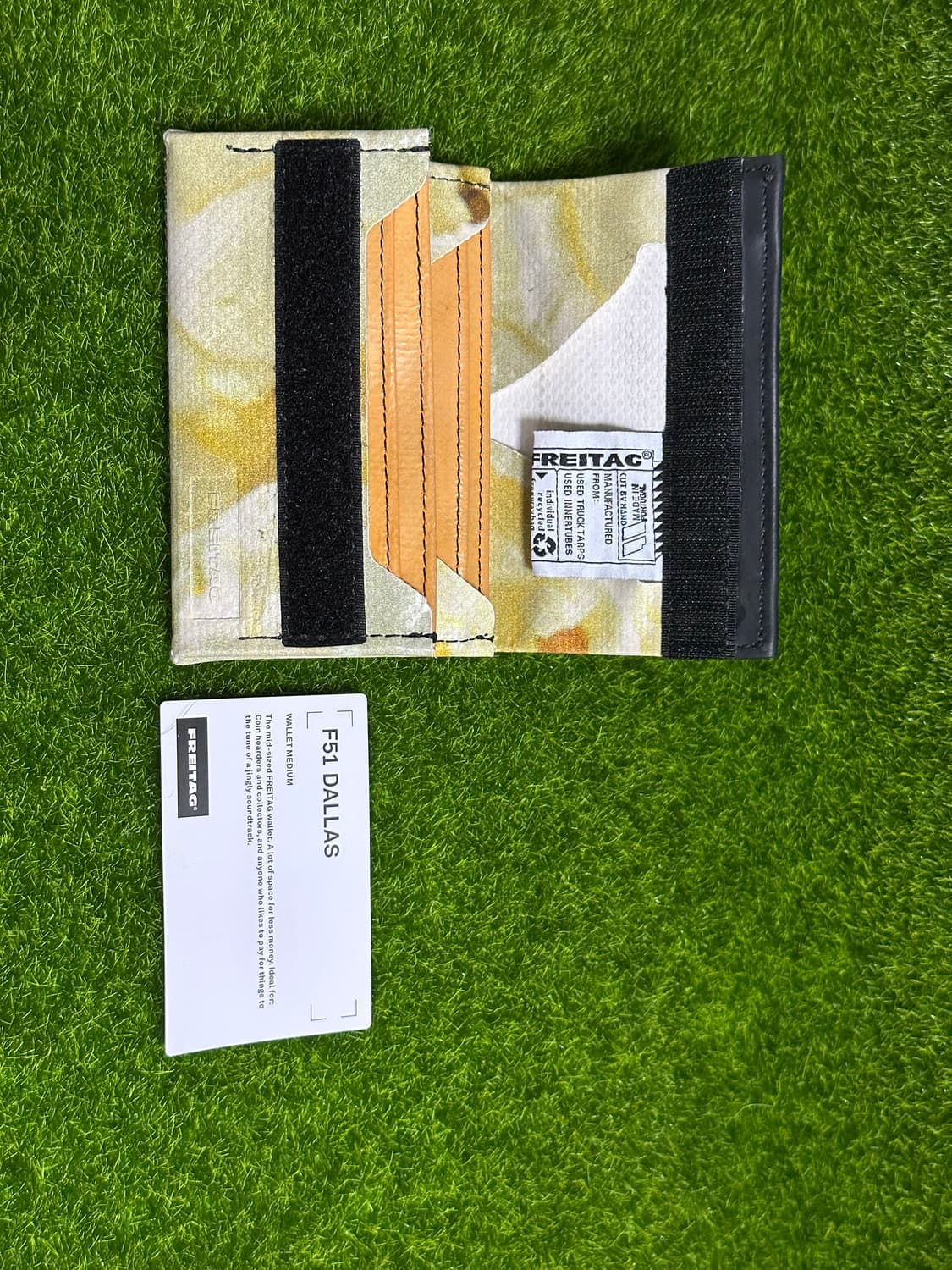 (새상품) 프라이탁 희귀 전사 달라스 #freitag #카드지갑 #지갑 상품이미지5