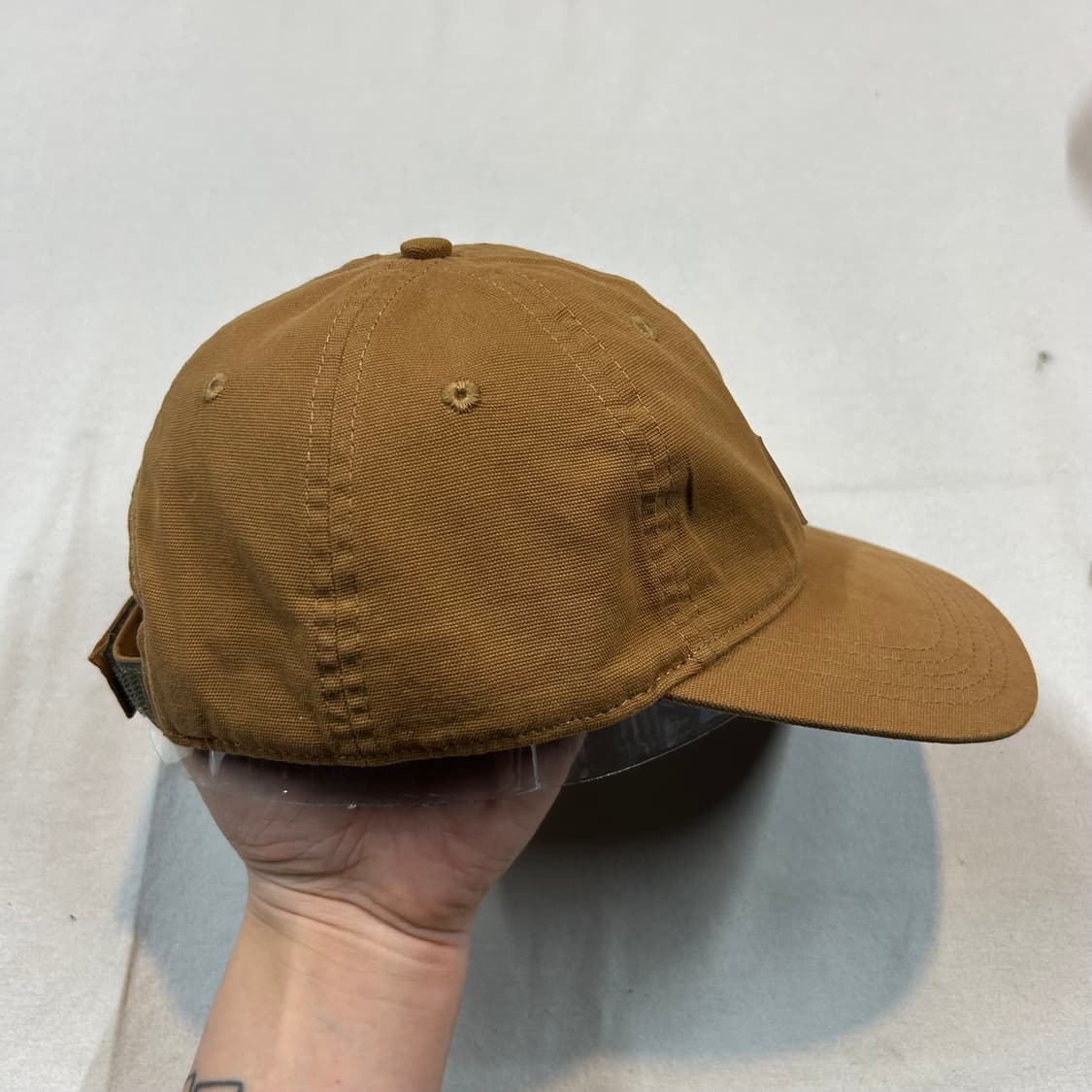 칼하트 워크웨어 볼캡 모자 브라운 정품 상품이미지5