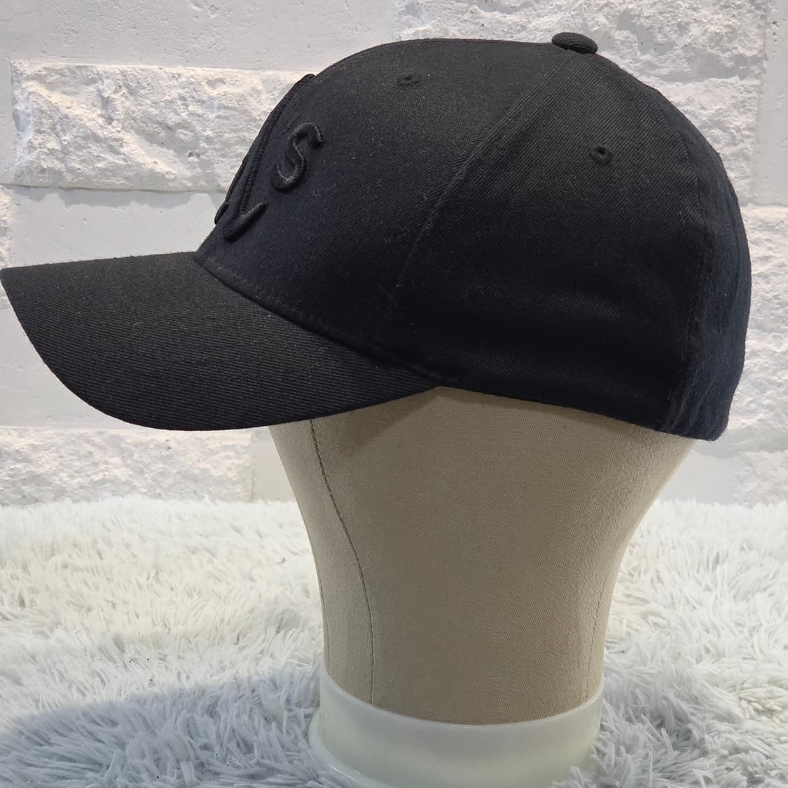 L7-9:MLB 오클랜드 애슬레틱스 블랙 로고 볼캡 57cm 상품이미지2