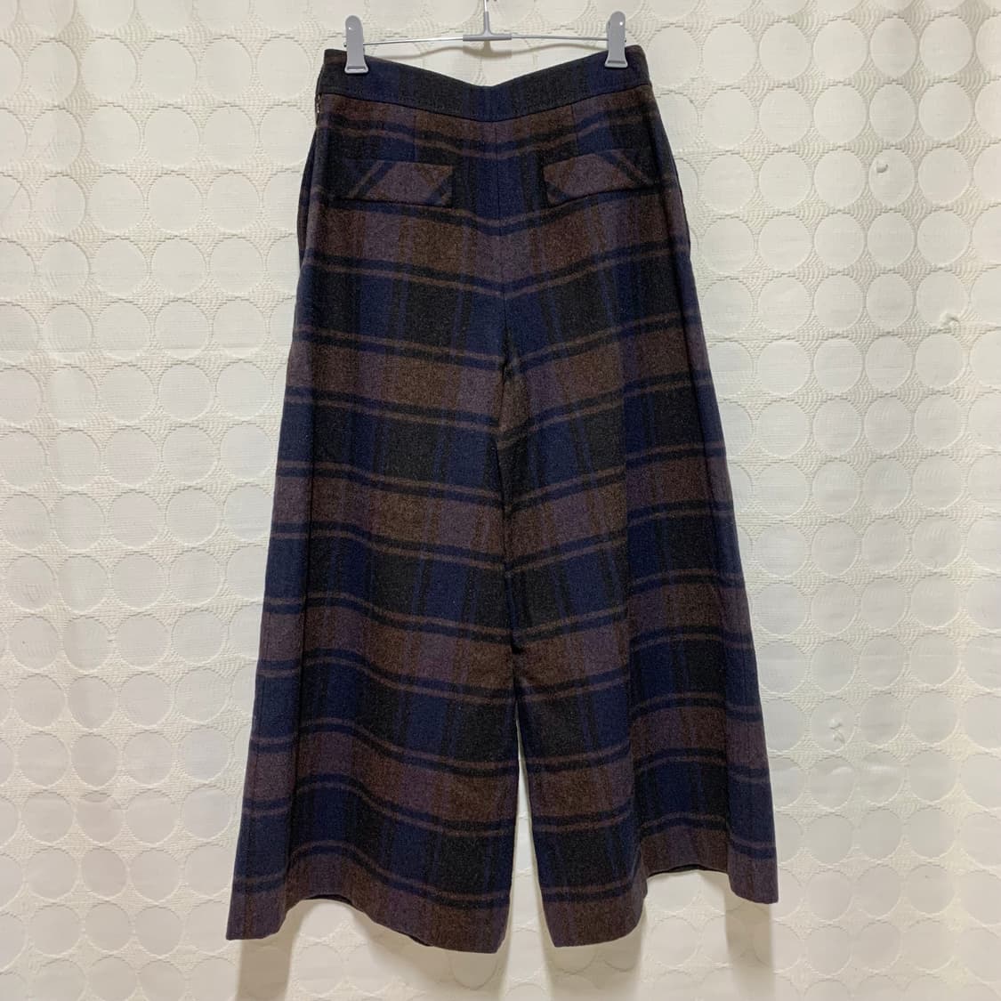 viviennewestwood울 스트라이프 와이드 팬츠 상품이미지5