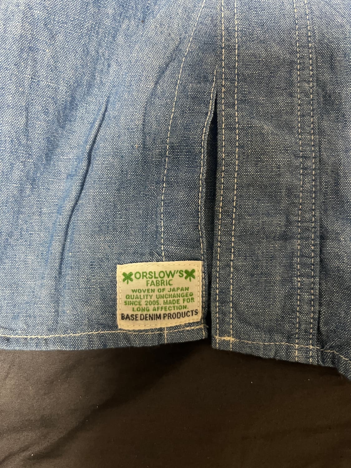 [3] 오어슬로우 샴브레이 셔츠 상품이미지6