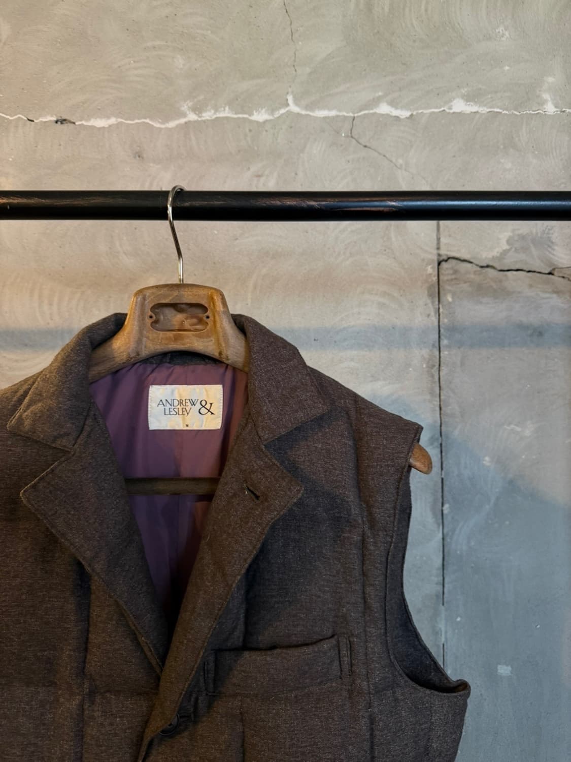 앤드류앤레슬리 다운 패딩 베스트 100 상품이미지4