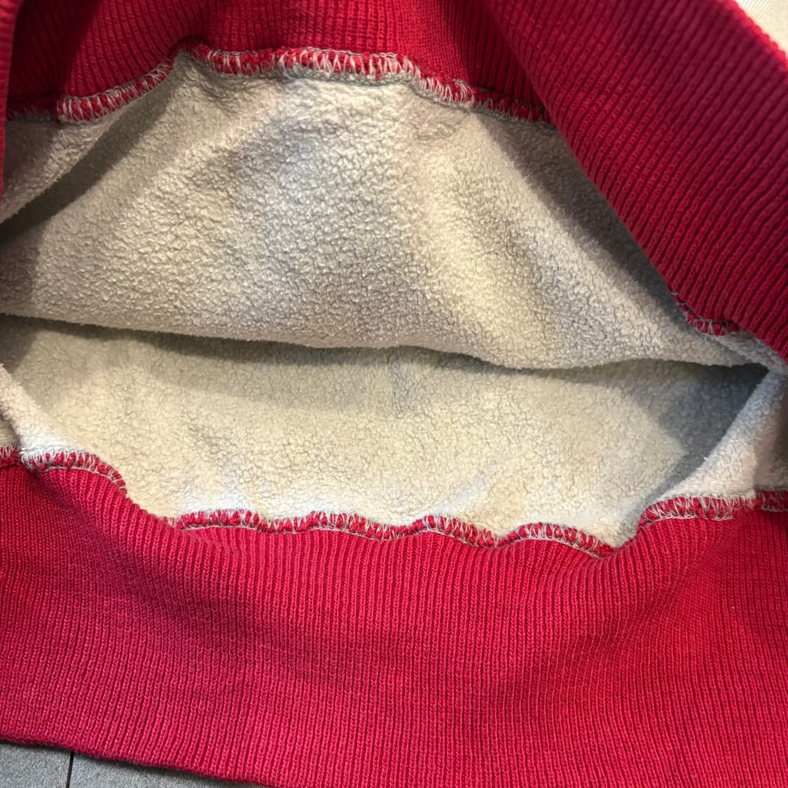 90년대 미국 생산 챔피온 리버스위브 라이트그레이 스웻셔츠 상품이미지9