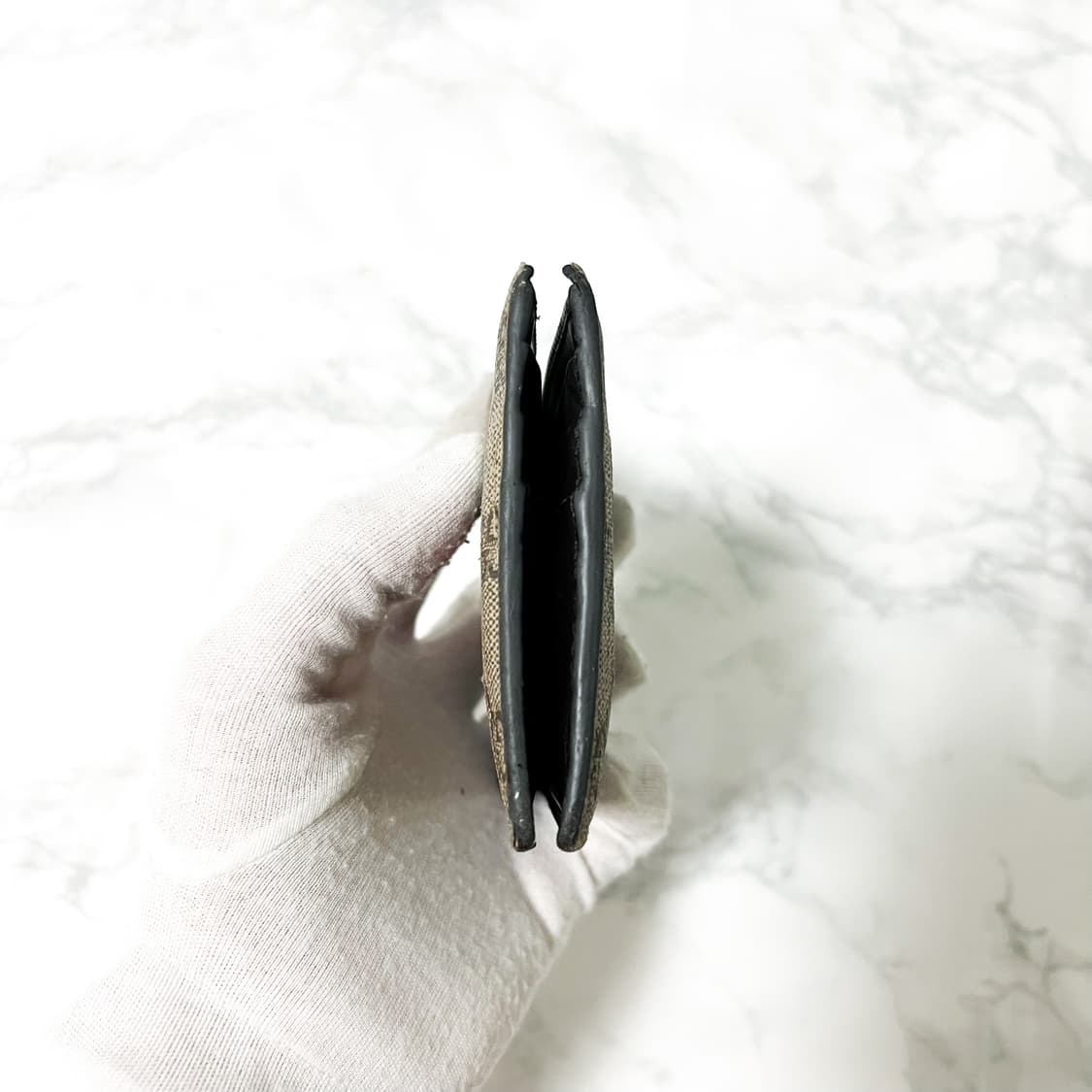 구찌 GG 웹 수프림 꿀벌 반지갑 상품이미지6